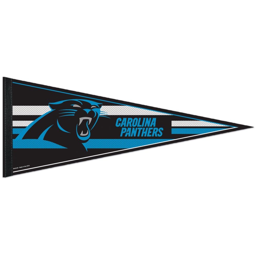 Wincraft NFL Filz Wimpel 75x30cm - Carolina Panthers