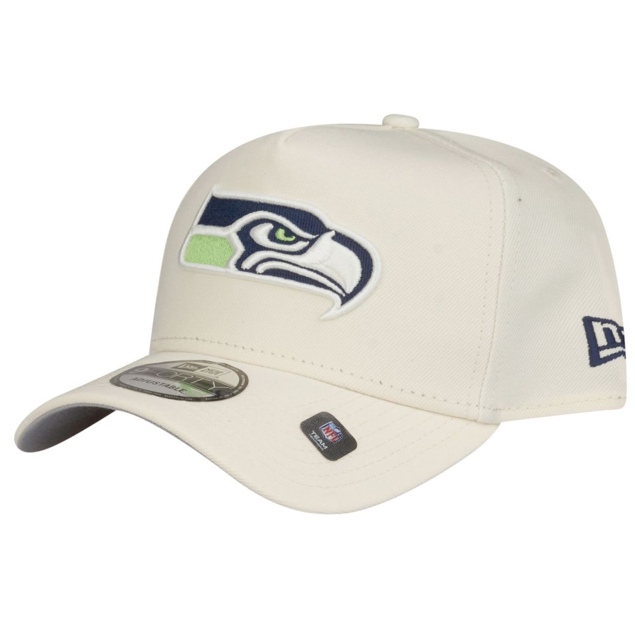 New Era 9Forty A-Frame Cap - Seattle Seahawks chrome beige