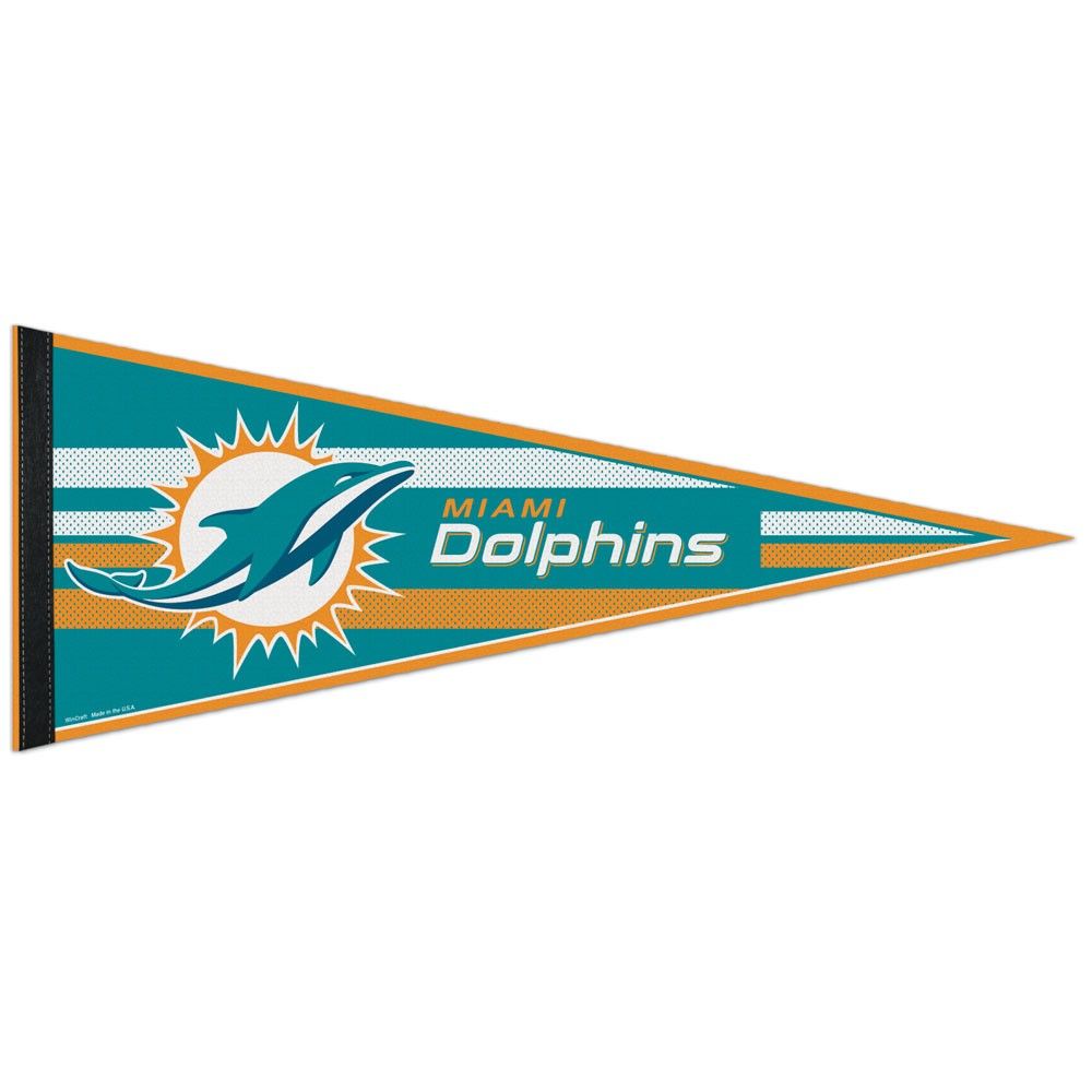 Wincraft NFL Filz Wimpel 75x30cm - Miami Dolphins