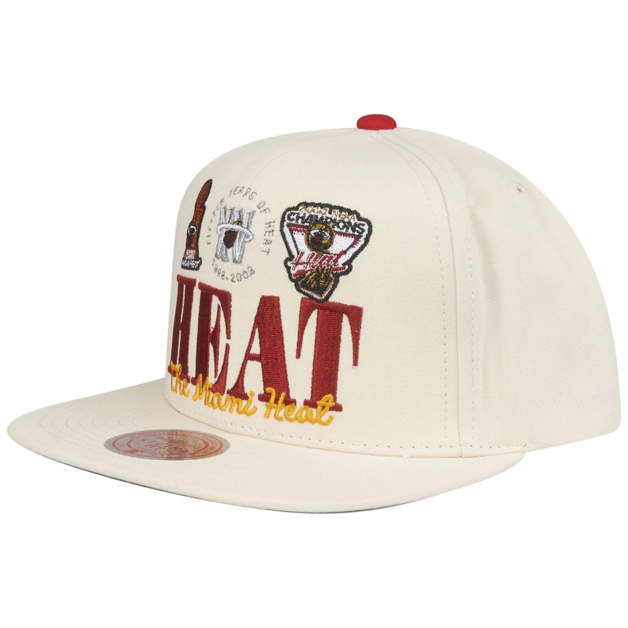 Mitchell & Ness Snapback Cap - RETRO FRAME Miami Heat