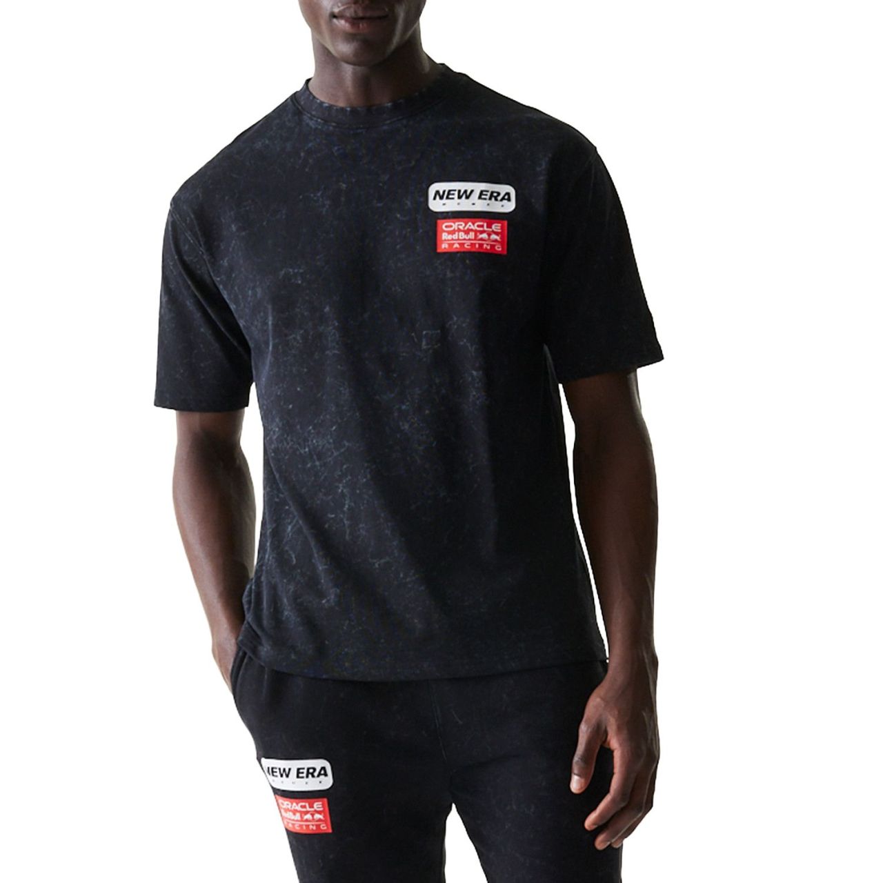 New Era Motorsport Shirt - Red Bull Racing schwarz
