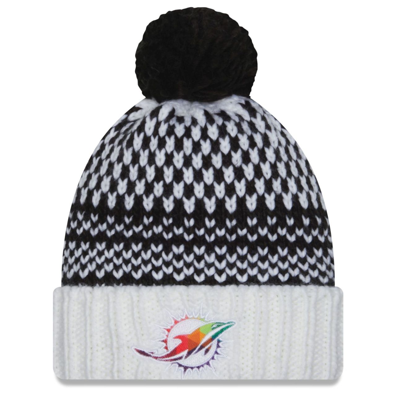 New Era Damen Strick Mütze - CRUCIAL CATCH Miami Dolphins