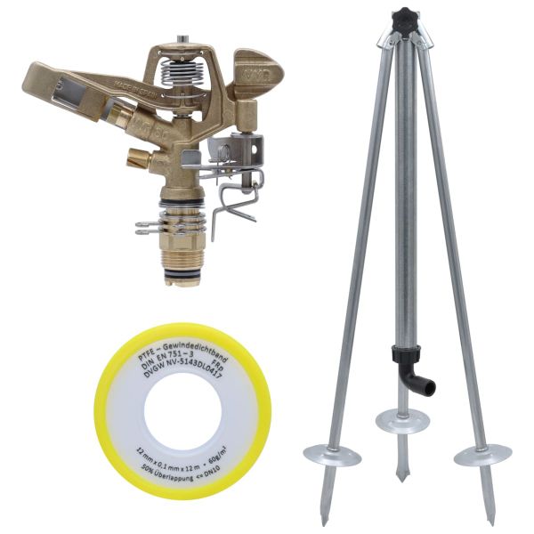 Vyrsa Kreisregner VYR-60, 3/4 Zoll, Sektorenregner, Komplettset mit...