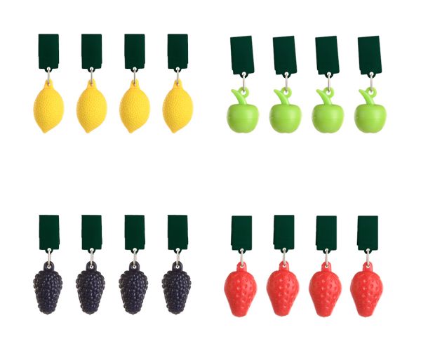 Esschert Design Tischtuchgewichte Obst TW33, 4er Set, verschiedene ...
