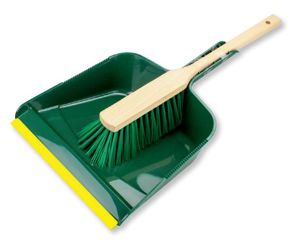 Bümag Outdoor Kehrgarnitur: Kehrschaufel Kunststoff + Langstielhand...