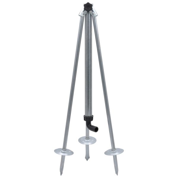 Regnerstativ 1 1/4 Zoll, Dreibein-Stativ für Kreis-und Sektorenregn...