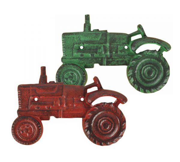 Esschert Design Flaschenöffner Traktor TT206, gusseiserner Wandflas...