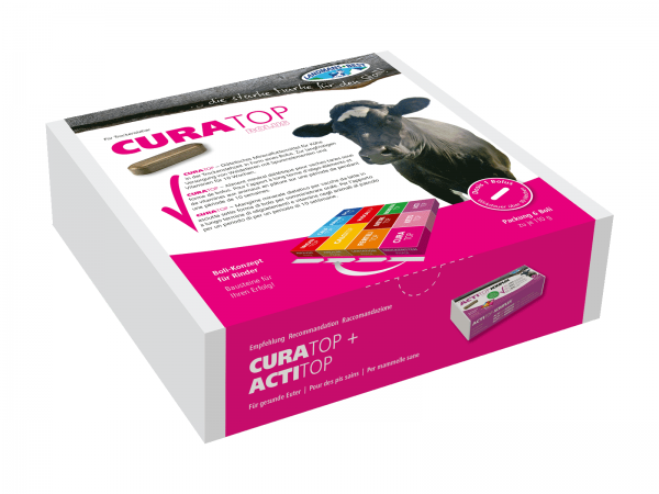 CURATOP Trockensteher Bolus - Futterergänzung Spurenelemente + Vita...