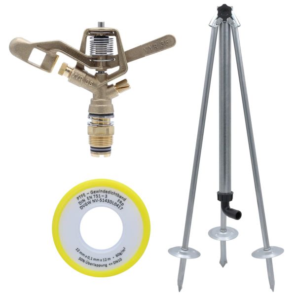 Vyrsa Vollkreisregner VYR-35, 3/4 Zoll, Kreisregner, Komplettset mi...