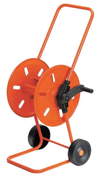 Schlauchwagen Mod. 211, Metall, mit Handkurbel, für 50m 1/2 Zoll Sc...