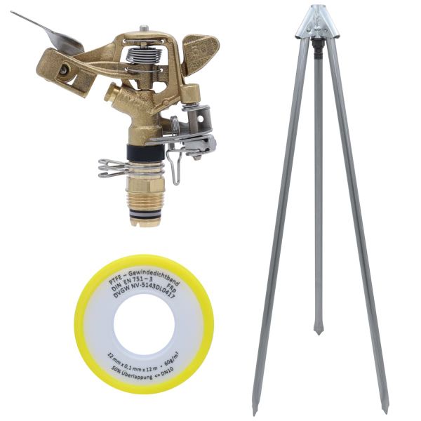 Vyrsa Kreisregner VYR-50, 1/2 Zoll, Sektorenregner, Komplettset mit...