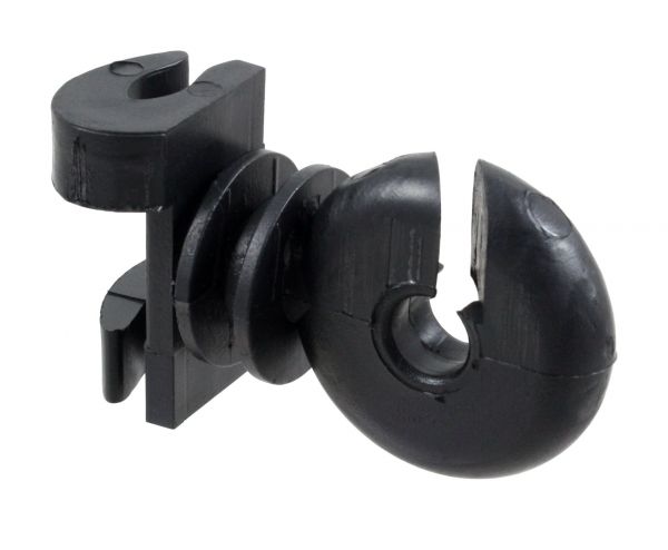 25x Zusatzisolator KLEMMFIX in Ringform, Zweitisolator für ovale Me...