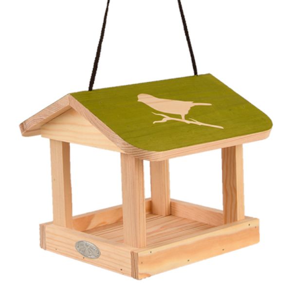 Esschert Design Futterhaus mit Aufdruck, hängend, Vogelhaus, Futter...