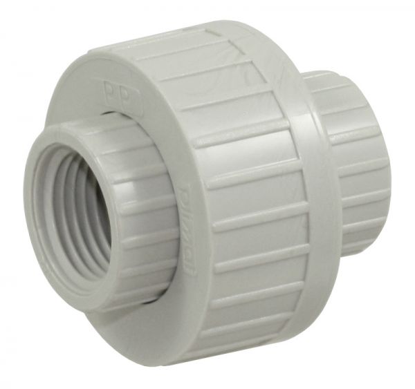 Verschraubung PP 1/2 Zoll IG - für Fittingrohre - Arbeitsdruck 10bar