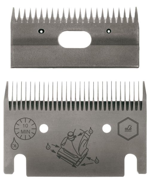 Lister Schermessersatz LI 102 mit 23+31 Zähnen, für die Pferde- und...