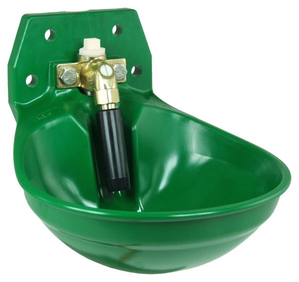 Suevia Tränkebecken Mod. 12P grün mit 3/4 Zoll Messing-Ventil - 100...