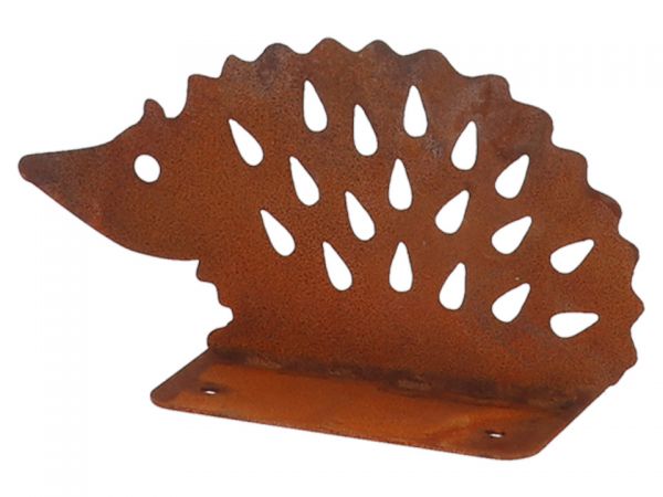 Esschert Gartenfigur Igel 19x10cm - Tier Dekofigur in Rostoptik