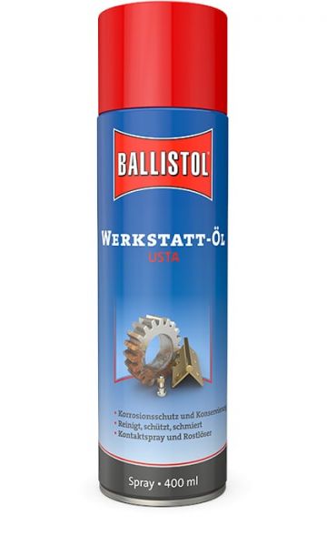 Ballistol Multi-Werkstatt-Öl 400ml, Kontaktspray und Rostlöser