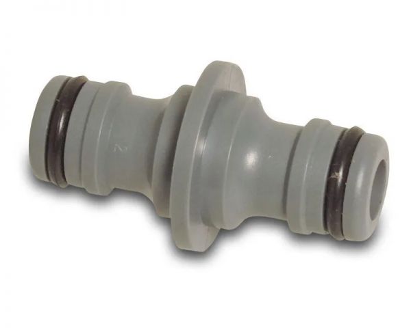 Flotide 2-Wege Kupplungsstück - PVC Schlauchkupplung - mit Klickste...