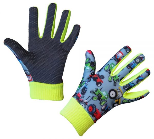 Kinderhandschuhe Joy mit Traktormotiv, Traktor Handschuhe für Kinde...