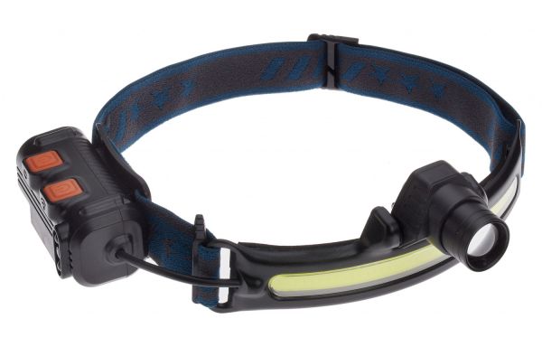 TFA LED-Stirnlampe LUMATIC HEAD mit COB-Streulicht, LED-Fokuslicht,...