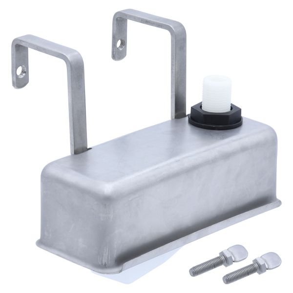 Einhänge-Schwimmerventil 1/2 Zoll, Edelstahl, Schwimmer für Weidetr...