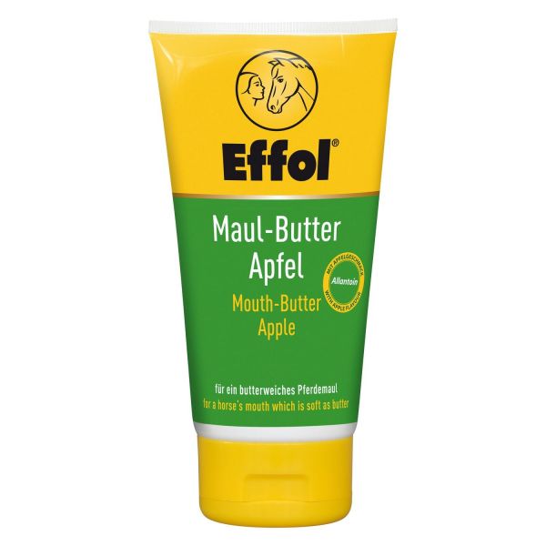Effol Maul-Butter Apfel 150ml, Lippenbalsam für Pferde, mit Apfelge...