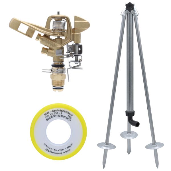 Agrarflora Kreisregner 3/4 Zoll, Sektorenregner, Komplettset mit Re...