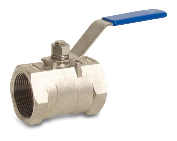 Profec Edelstahl Kugelhahn 1/2 Zoll IG - einteilig - Arbeitsdruck 6...