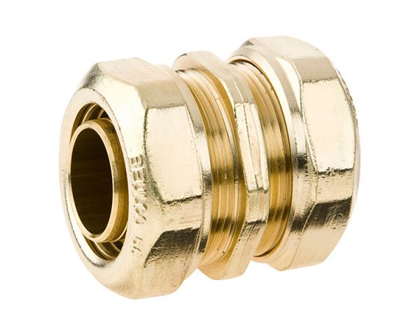 Beulco Kupplung 1 1/4 Zoll - 40x3,7mm - gerader Verbinder - zwei Ro...