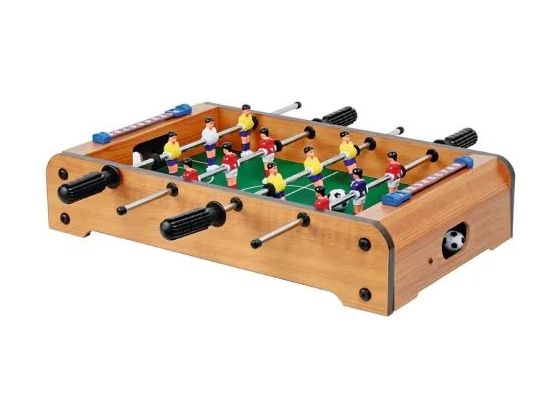 Mini Tischkicker 50x30cm - Kickertisch mit Torzähler - Tischfußball...