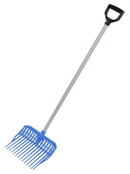 Kinder Dunggabel EcoFork Mini mit Stiel - royalblau - Mistgabel für...