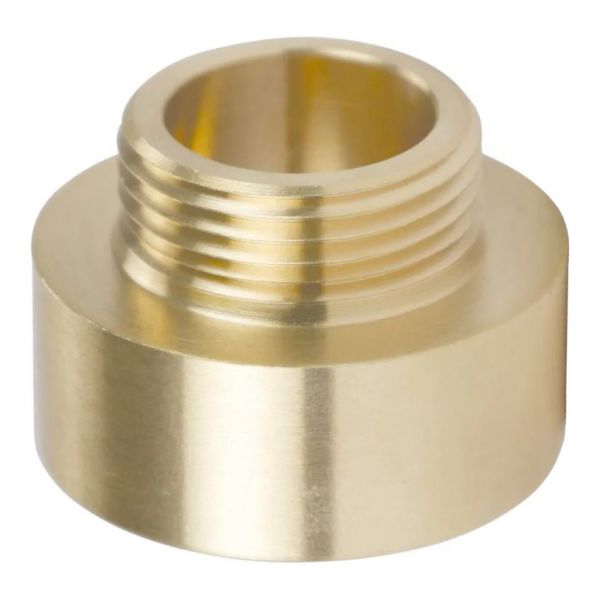 Messing Muffennippel 3/4 Zoll IG x 1/2 Zoll AG - Arbeitsdruck 30bar