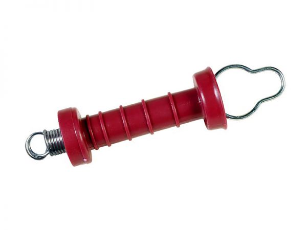 Torgriff GOLIATH, Rot, mit Öse, innenliegende Zugfeder mit Zugbegre...