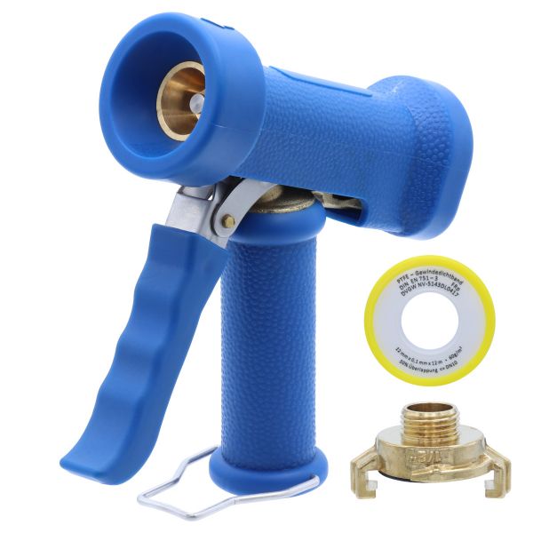 Profi Reinigungspistole 1/2 Zoll, Komplettset mit Messing Kupplung ...