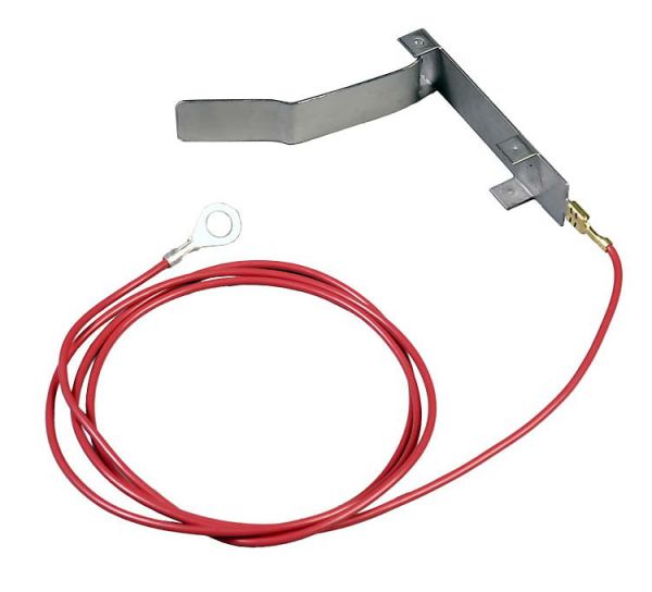 Band-Anschlusskabel 130cm, NIRO-Klemme & Öse, zur Verbindung von We...