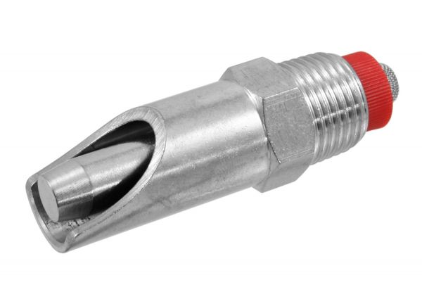 Beißnippel STANDARD-LINE 1/2 Zoll, 63mm, NIRO, mit dickem Druckkege...