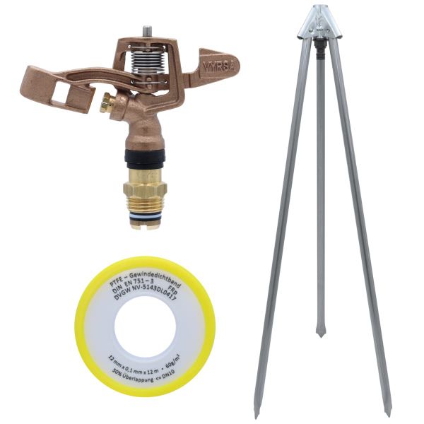 Vyrsa Vollkreisregner VYR-25, 1/2 Zoll, Kreisregner, Komplettset mi...