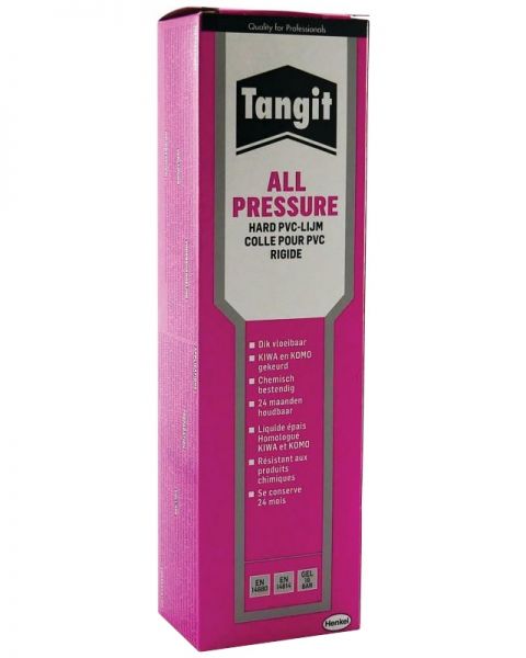 Tangit PVC Kleber All Pressure - Universalkleber für PVC Rohre - 12...