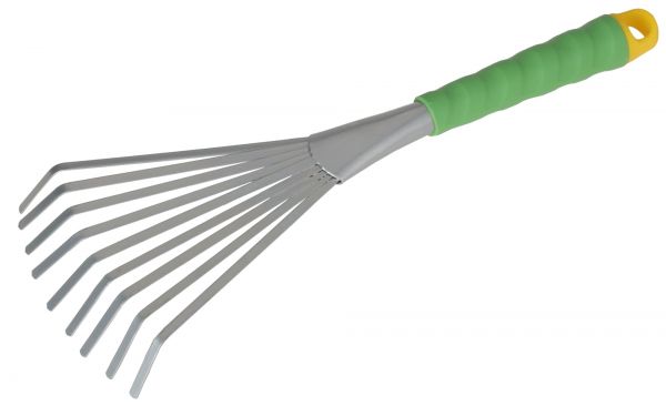 Freund-Victoria Fächerbesen 584, Kleinfeger, 9 Zinken, pulverbeschi...