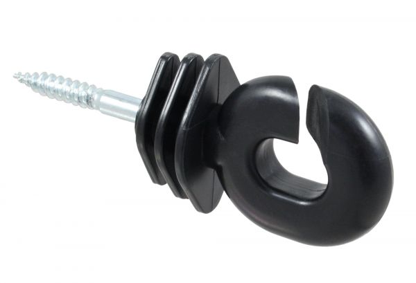 25x Ringisolator JUMBO mit breitem Schlitz, verdrehsichere Stütze 6...