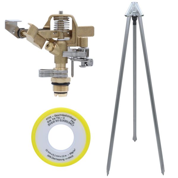 Agrarflora Kreisregner 1/2 Zoll, Sektorenregner, Komplettset mit Re...