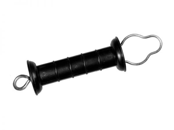 Torgriff EXTRA, schwarz, mit Öse, innenliegende Zugfeder mit Zugbeg...