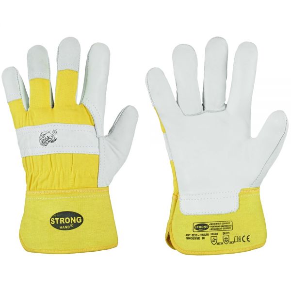 Stronghand Winter Arbeitshandschuhe Eisbär - Rindsleder Handschuhe ...
