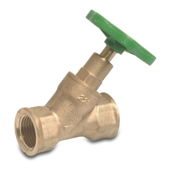 Messing Schrägsitzventil 3/4 Zoll - ohne Entleerung - Arbeitsdruck ...