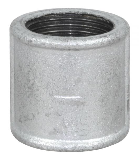 Temperguss Muffe, 3/4 Zoll IG-IG, mit durchgehendem Innengewinde, N...