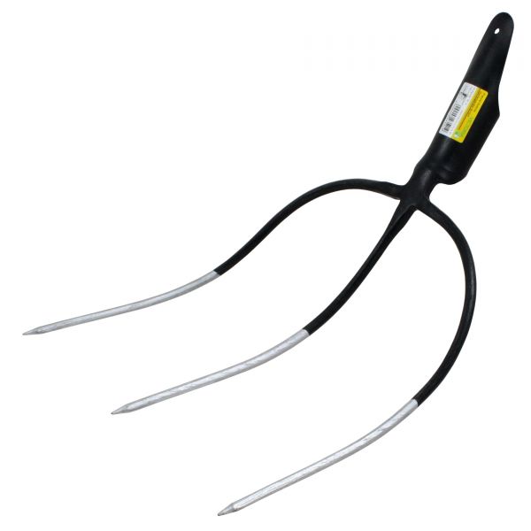 Freund-Victoria Heugabel 23521, 3 Zinken, 30x30cm, mit Federdülle, ...