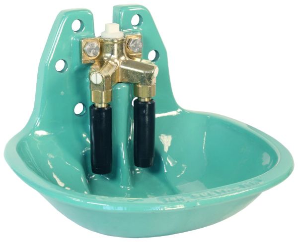 Suevia Tränkebecken Mod. 19R mit 1/2 Zoll Doppel-Rohrventil - 100.0190