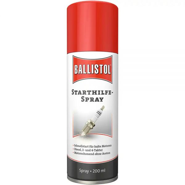 Ballistol Starthilfe-Spray 200ml, Starthilfespray für Diesel- und B...