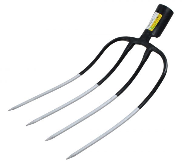 Freund-Victoria Dunggabel 21100, 4 Zinken, 31x23cm, mit Dülle, Mist...